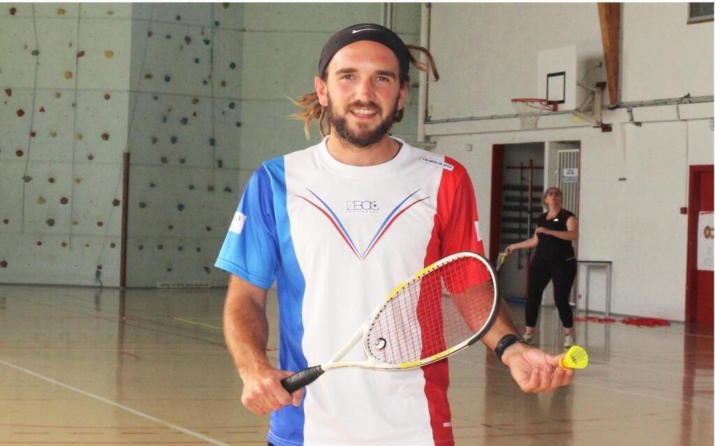 joueur de crossminton